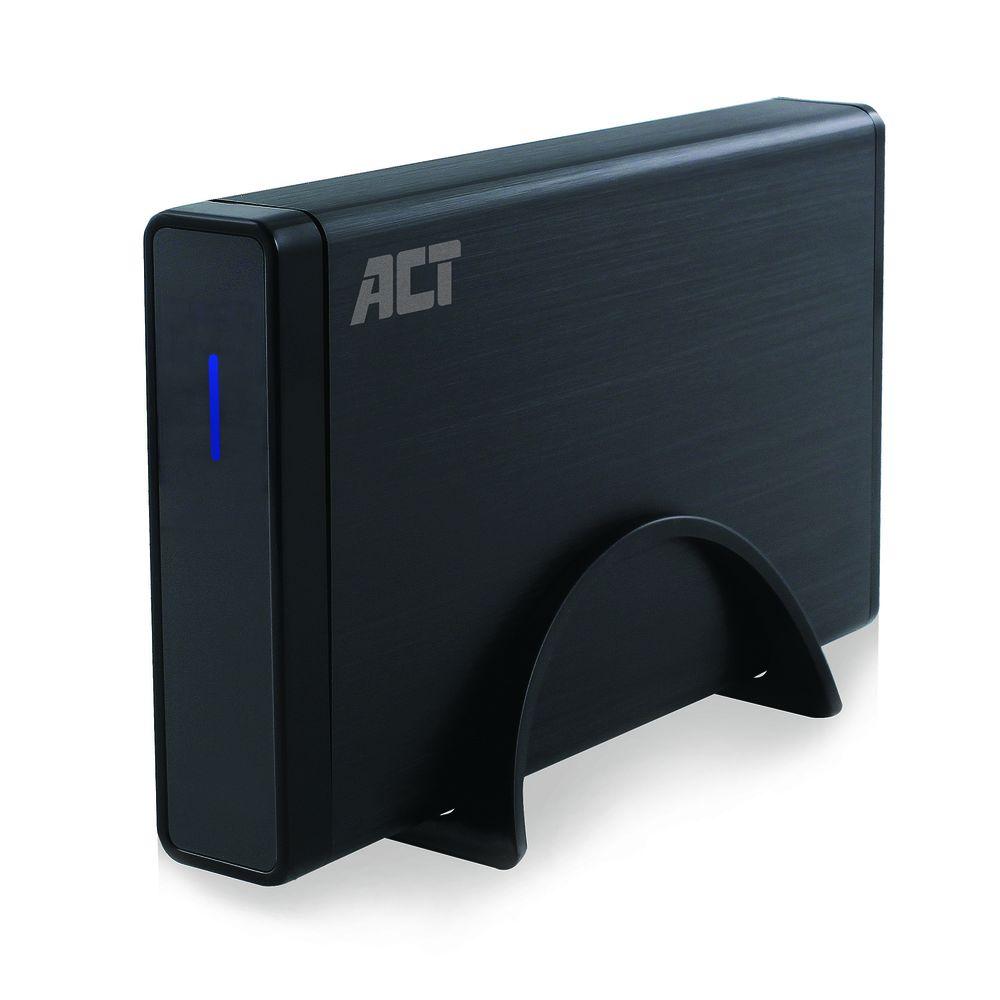Чекмедже за твърд диск ACT AC1410, 3.5&quot;, SATA / IDE, USB 2.0, Черен
