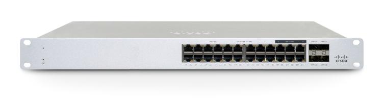 Cisco Meraki MS130-24P мрежов суич Управляем L2 Gigabit Ethernet (10/100/1000) Захранване по Ethernet (PoE) 1U Бяла | JAR Computers Cisco Meraki MS130-24P мрежов суич Управляем L2 Gigabit Ethernet (10/100/1000) Захранване по Ethernet (PoE) 1U Бяла