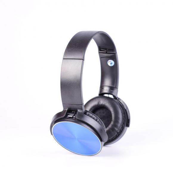 HEADPHONES 450BT Bluetooth/FM/MP3 Black/Blue | JAR Computers HEADPHONES 450BT Bluetooth/FM/MP3 Black/Blue