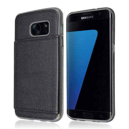 Хибриден кейс за Samsung Galaxy S7 Edge - Okkes Air Wallet (черен) | JAR Computers Хибриден кейс за Samsung Galaxy S7 Edge - Okkes Air Wallet (черен)