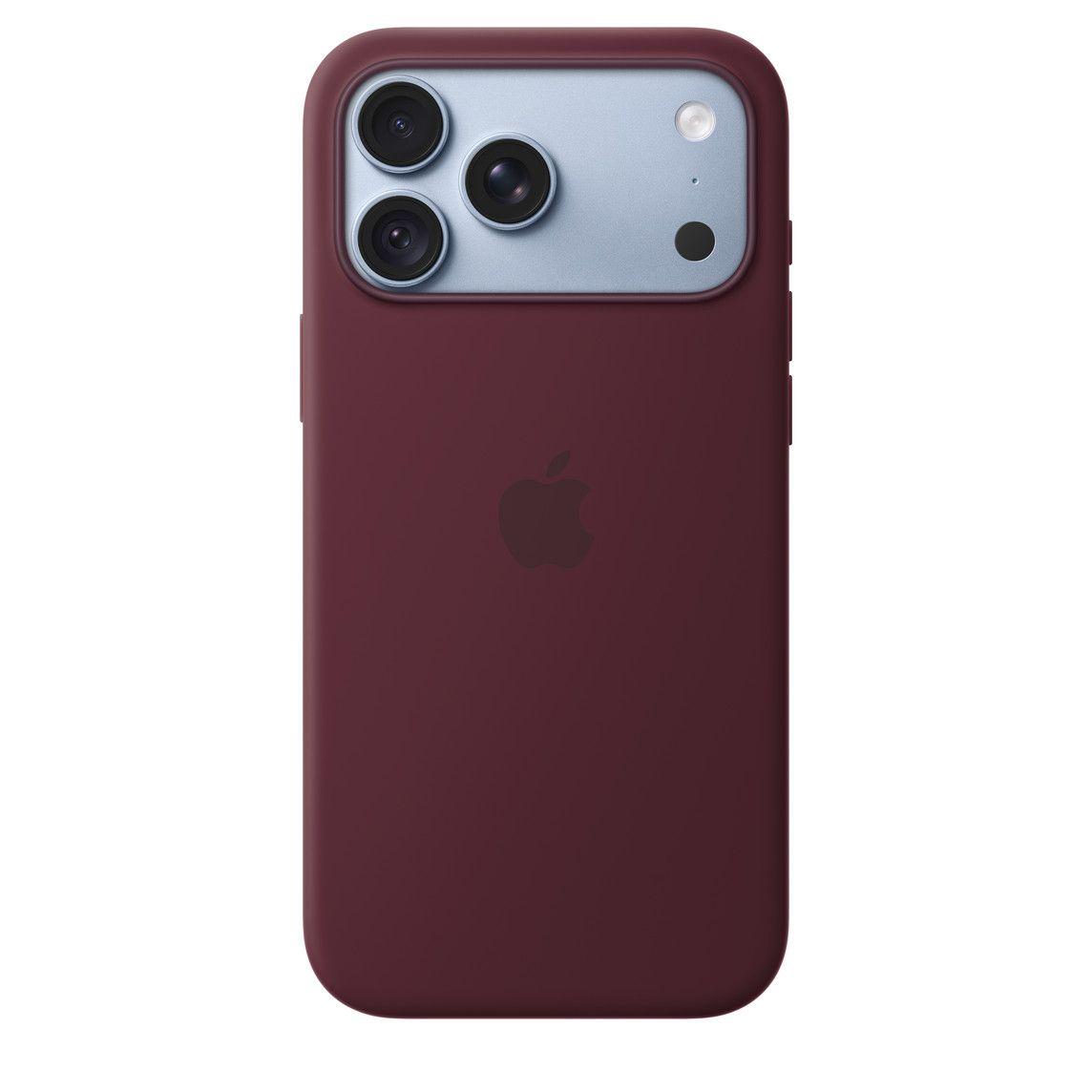 Калъф Apple iPhone 18 Pro Max Silicone MagSafe–Burgundy MK914