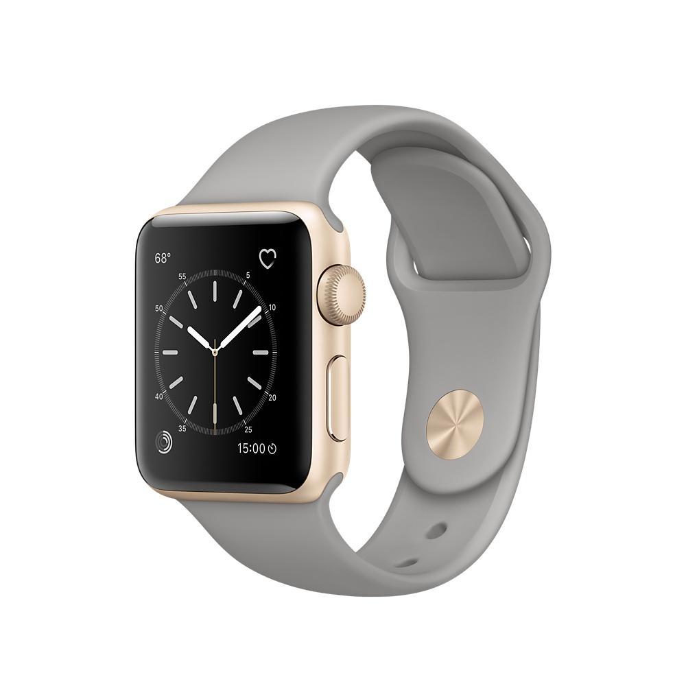 Оригинална силиконова каишка за Apple Watch 38мм, 40мм (reconditioned) - Apple Sport Band S/M & M/L (Apple Box) (сив) | JAR Computers Оригинална силиконова каишка за Apple Watch 38мм, 40мм (reconditioned) - Apple Sport Band S/M & M/L (Apple Box) (сив)