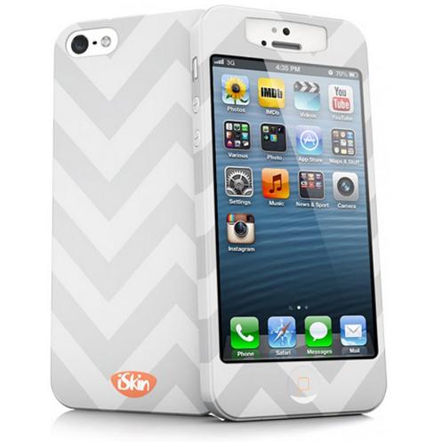 Поликарбонатов кейс за iPhone 5, iPhone 5S, iPhone SE - iSkin Slims Chevron | JAR Computers Поликарбонатов кейс за iPhone 5, iPhone 5S, iPhone SE - iSkin Slims Chevron