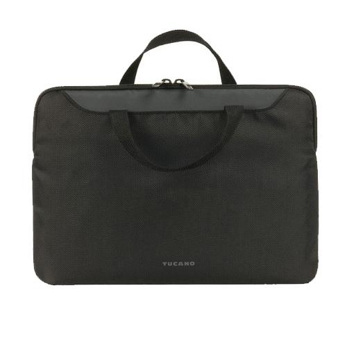 Практична чанта с дръжки за MacBook Air 11, таблети и нетбуци до 11 инча - Tucano Mini Sleeve (черна) | JAR Computers Практична чанта с дръжки за MacBook Air 11, таблети и нетбуци до 11 инча - Tucano Mini Sleeve (черна)