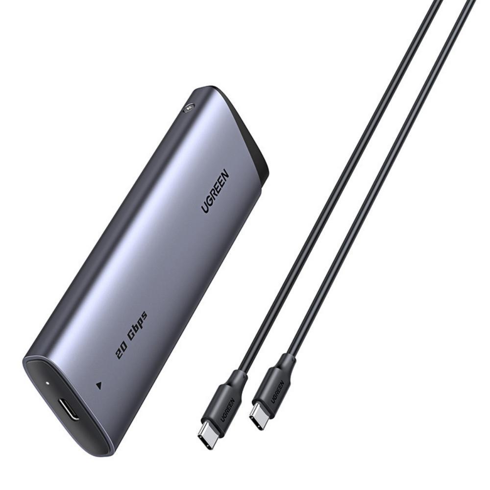 Ugreen Περίβλημα SSD CM767 USB-C M.2 NVMe/SATA (55150) (UGR55150) | JAR Computers Ugreen Περίβλημα SSD CM767 USB-C M.2 NVMe/SATA (55150) (UGR55150)