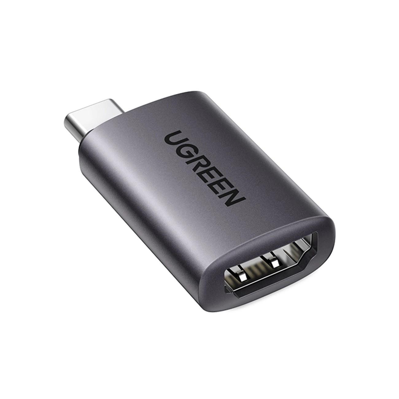 Ugreen US320 USB-C to HDMI Adapter 4K - USB-C адаптер за свързване от USB-C към HDMI (тъмносив) | JAR Computers Ugreen US320 USB-C to HDMI Adapter 4K - USB-C адаптер за свързване от USB-C към HDMI (тъмносив)