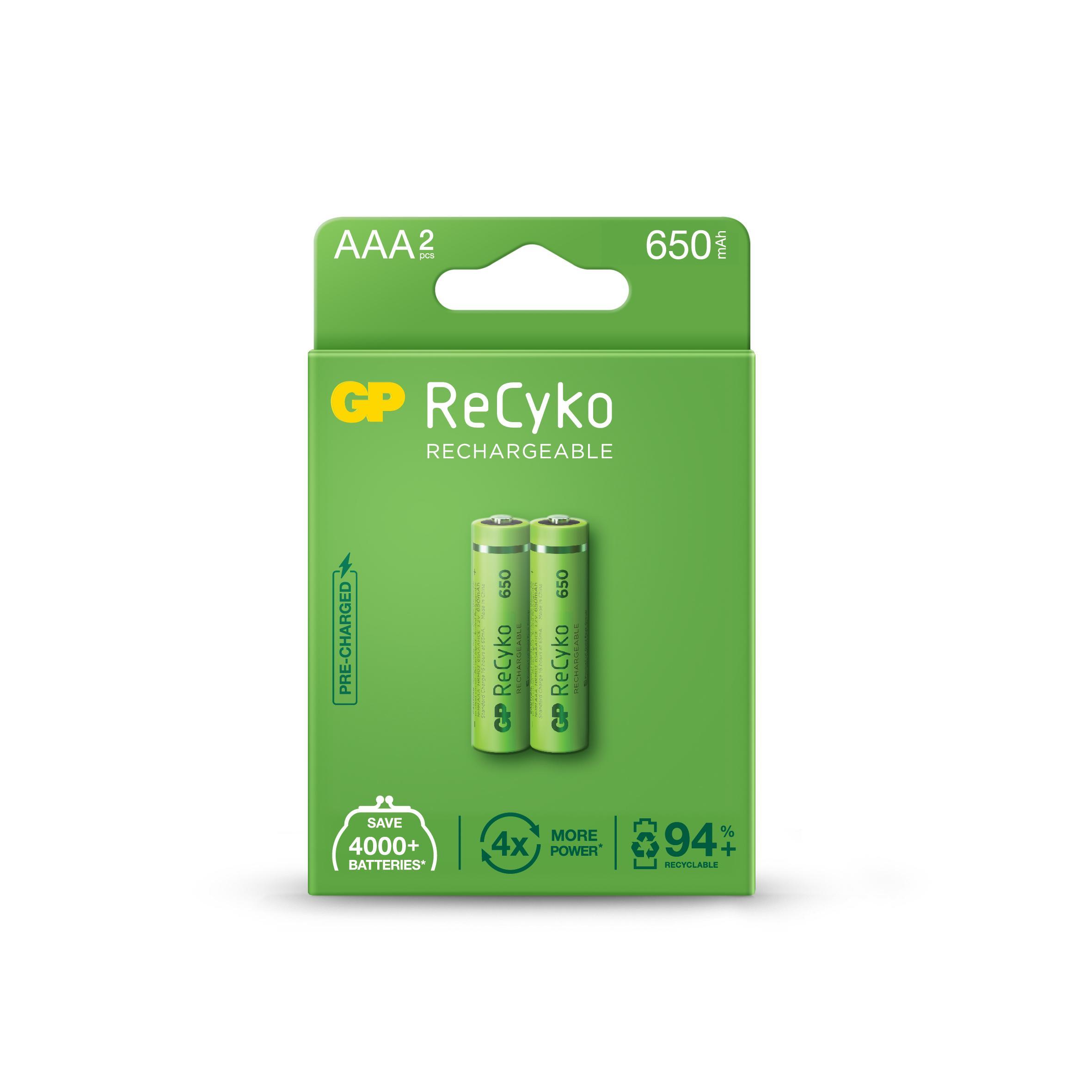 Акумулаторна батерия GP R03 NiMH, AAA, 650mAh, блистер 2 бр. | JAR Computers Акумулаторна батерия GP R03 NiMH, AAA, 650mAh, блистер 2 бр.