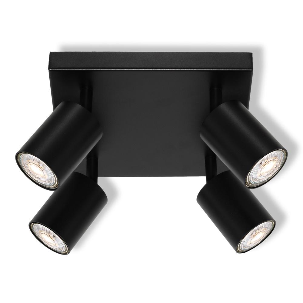 Декоративен спот прожектор ELEMENTAL PL 4XGU10 черен - OSRAM | JAR Computers Декоративен спот прожектор ELEMENTAL PL 4XGU10 черен - OSRAM