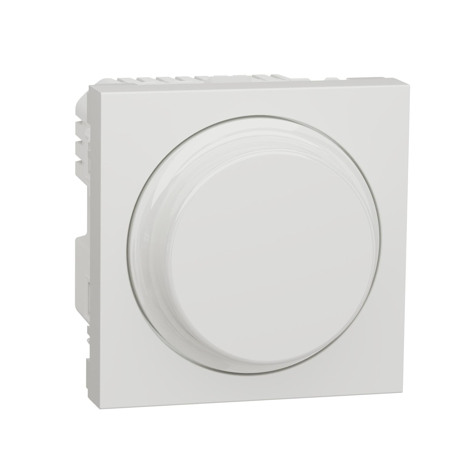 Димер с бутон 400W универсален, 2M, бял - SCHNEIDER ELECTRIC New Unica NU351418 | JAR Computers Димер с бутон 400W универсален, 2M, бял - SCHNEIDER ELECTRIC New Unica NU351418