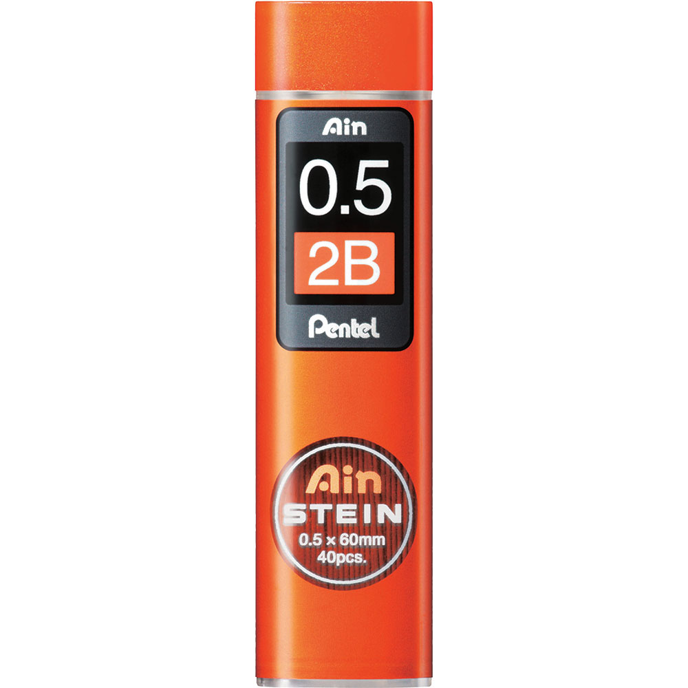 Графити Pentel Ain Stein 2B 0.5 мм оп.40 | JAR Computers Графити Pentel Ain Stein 2B 0.5 мм оп.40