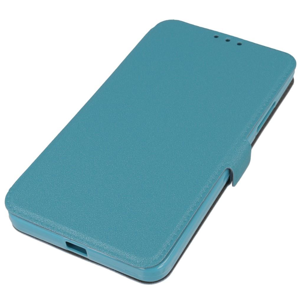 Кожен калъф, тип портфейл и поставка за LG Zero - Wallet Flip Case (син) | JAR Computers Кожен калъф, тип портфейл и поставка за LG Zero - Wallet Flip Case (син)