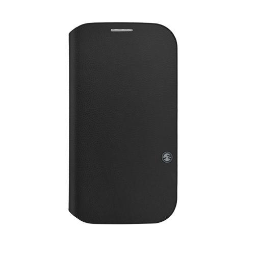 Кожен кейс с магнитна закопчалка за Samsung Galaxy S4 i9500 - SwitchEasy Flip (черен) | JAR Computers Кожен кейс с магнитна закопчалка за Samsung Galaxy S4 i9500 - SwitchEasy Flip (черен)