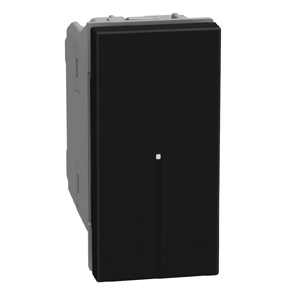 Кръстат ключ аксиален 1M 10А Графит - bticino Light Now YD4054 | JAR Computers Кръстат ключ аксиален 1M 10А Графит - bticino Light Now YD4054