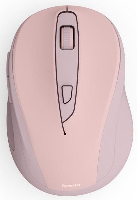 Мишка Hama - WM-400, оптична, безжична, розова