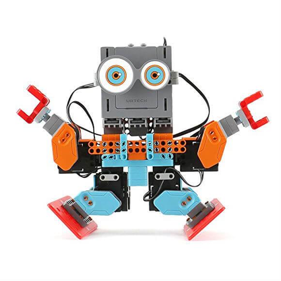 Мултифункционален робот, управляван от iOS и Android устройства чрез Bluetooth - UBTECH Jimu Buzzbot and Muttbot Robotics Kit (шарен) | JAR Computers Мултифункционален робот, управляван от iOS и Android устройства чрез Bluetooth - UBTECH Jimu Buzzbot and Muttbot Robotics Kit (шарен)
