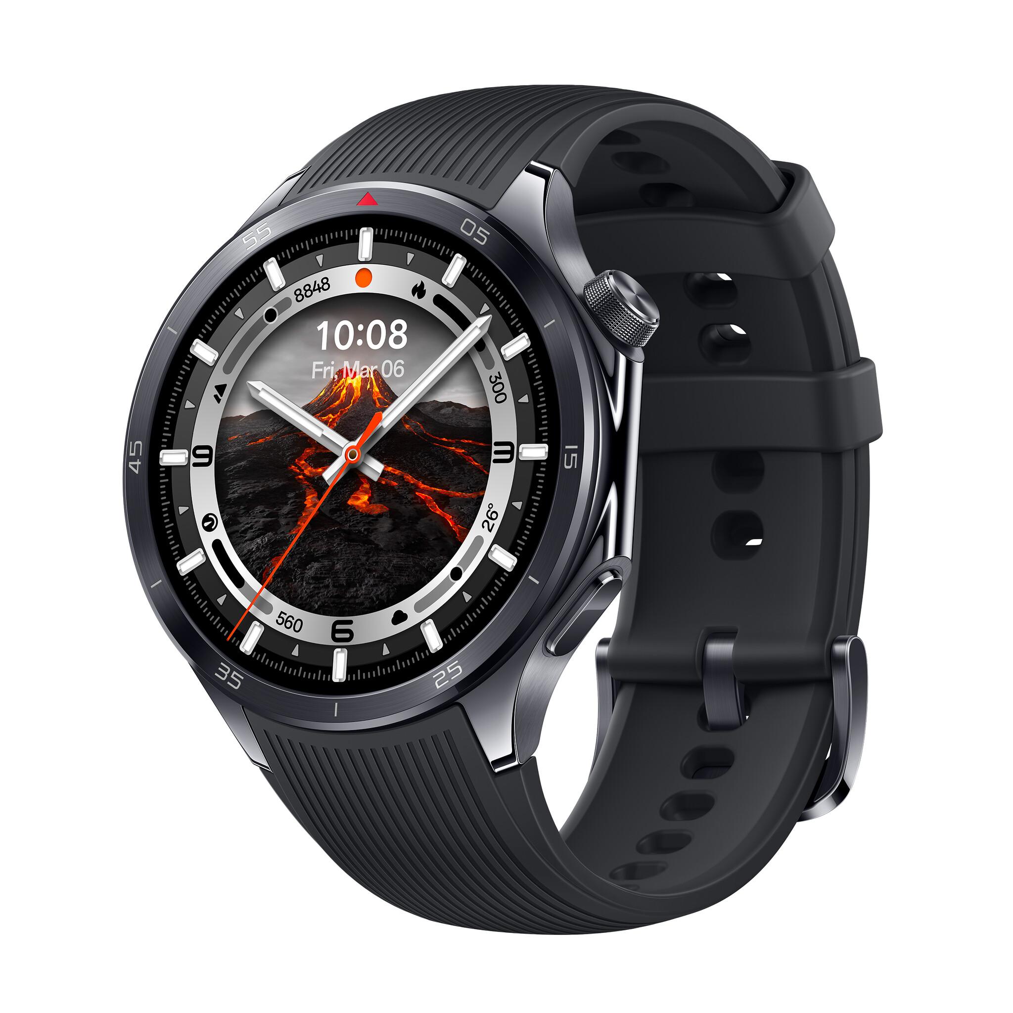 OPPO Watch X2 3,81 см (1.5") AMOLED 47 мм Цифров 466 x 466 пиксела Тъчскрийн Черен Wi-Fi GPS (сателитен) | JAR Computers OPPO Watch X2 3,81 см (1.5") AMOLED 47 мм Цифров 466 x 466 пиксела Тъчскрийн Черен Wi-Fi GPS (сателитен)