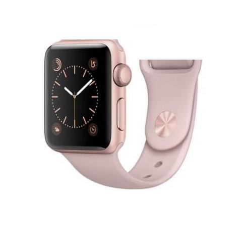 Оригинална силиконова каишка за Apple Watch 38мм, 40мм (бледа роза) - Apple Sport Band S/M (bulk) | JAR Computers Оригинална силиконова каишка за Apple Watch 38мм, 40мм (бледа роза) - Apple Sport Band S/M (bulk)