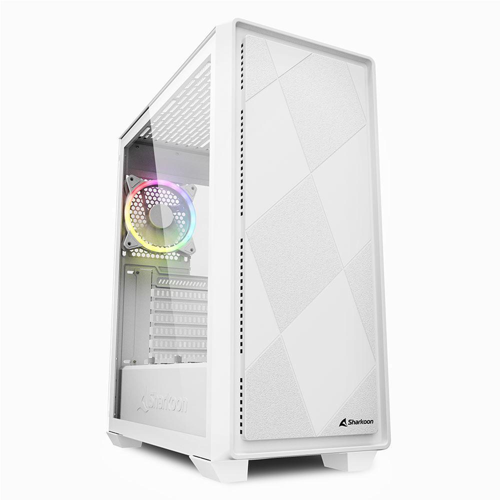 Sharkoon VS8 White RGB ATX (VS8WH) (SHRVS8WH)