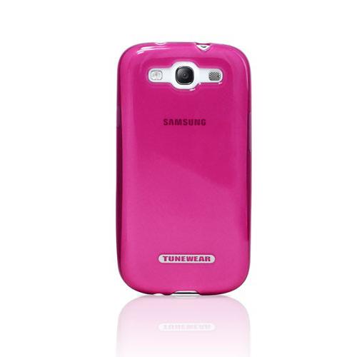 Силиконов калъф и покритие за дисплея за Samsung Galaxy S3 i9300, S3 Neo - Tunewear Softshell (розов) | JAR Computers Силиконов калъф и покритие за дисплея за Samsung Galaxy S3 i9300, S3 Neo - Tunewear Softshell (розов)