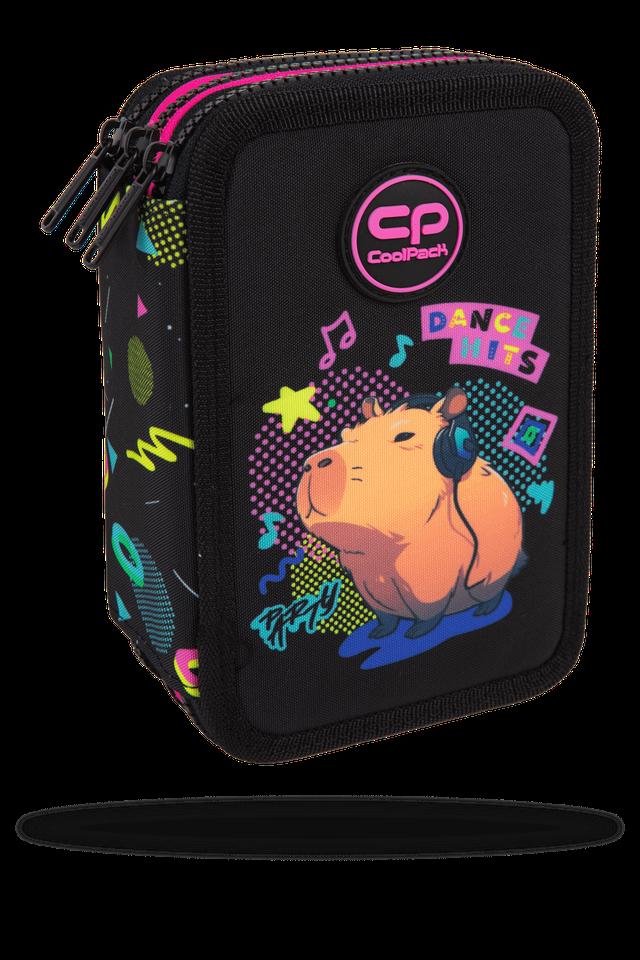 Ученически несесер с пособия Coolpack - Jumper 3 - CAPYBARA MUSIC