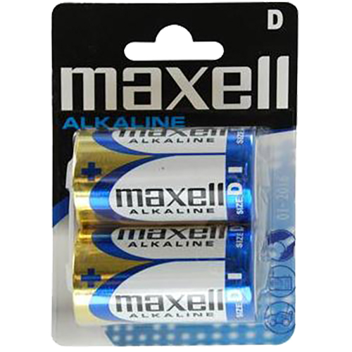 Батерия алкална Maxell LR20/D 1.5V оп2