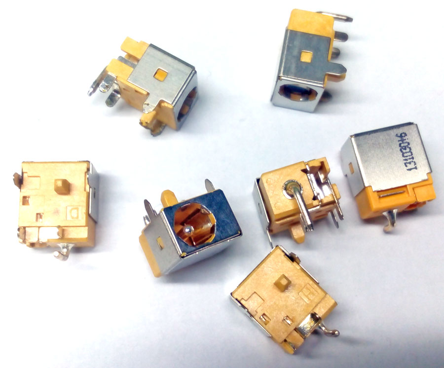 Букса за лаптоп (DC Power Jack) PJ054 - Acer Aspire 5050 Series - Жълта Букса (Yellow) | JAR Computers Букса за лаптоп (DC Power Jack) PJ054 - Acer Aspire 5050 Series - Жълта Букса (Yellow)
