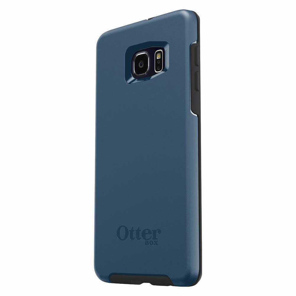 Хибриден кейс с висока защита за Samsung Galaxy S6 Edge Plus - Otterbox Symmetry Case (син) | JAR Computers Хибриден кейс с висока защита за Samsung Galaxy S6 Edge Plus - Otterbox Symmetry Case (син)