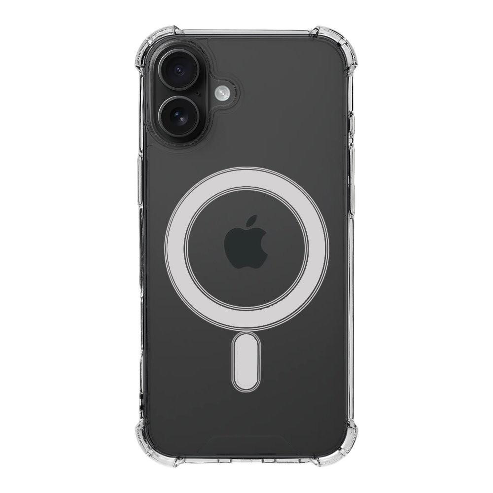 Хибриден удароустойчив кейс с MagSafe за iPhone 16 Plus - Tactical MagForce Plyo Case (прозрачен) | JAR Computers Хибриден удароустойчив кейс с MagSafe за iPhone 16 Plus - Tactical MagForce Plyo Case (прозрачен)