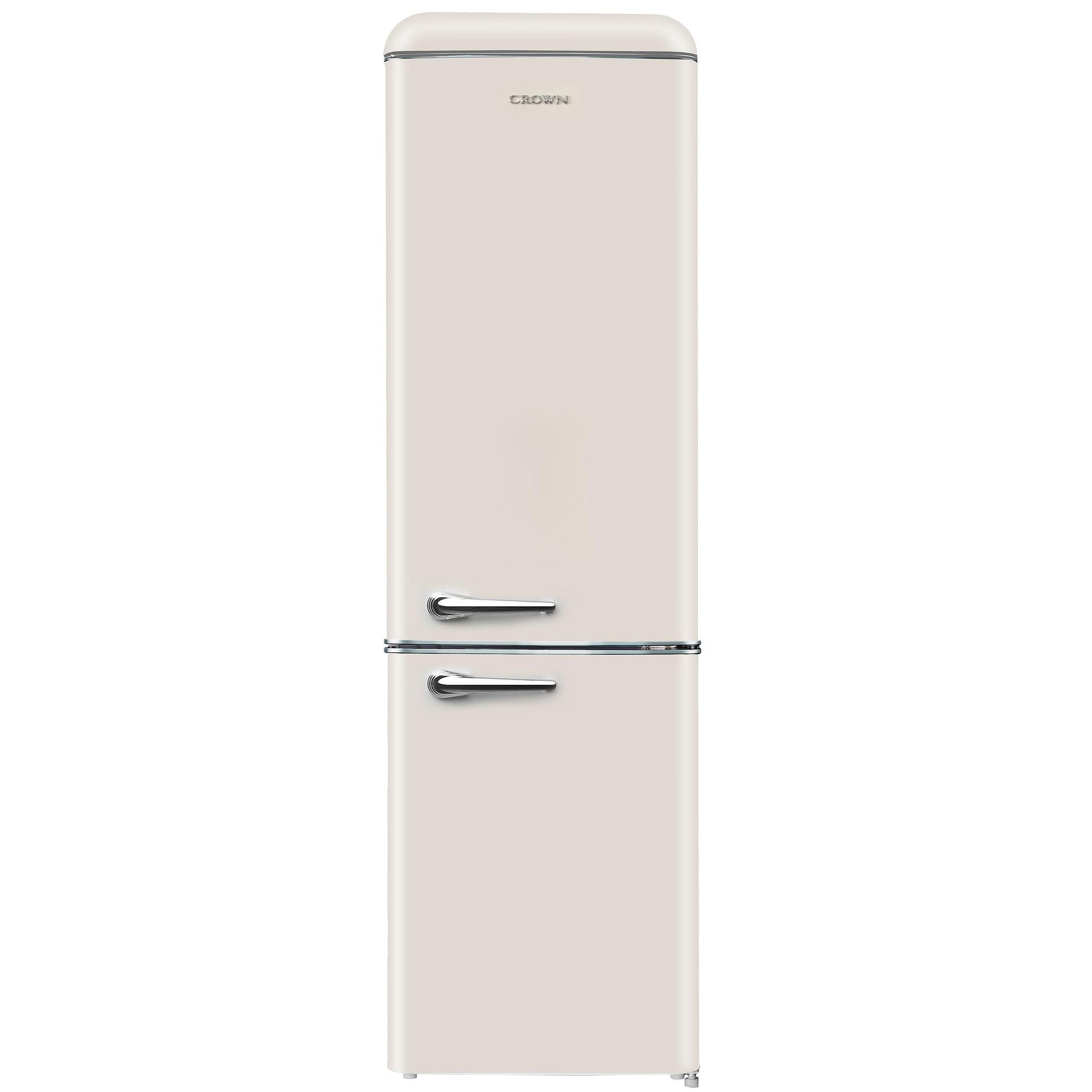 Хладилник с фризер Crown CBR250E BEIGE , 250 l, E , Бежов , Статична