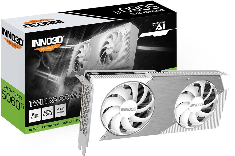 Inno3D GeForce RTX 5060 Ti 8GB GDDR7 X2 OC White