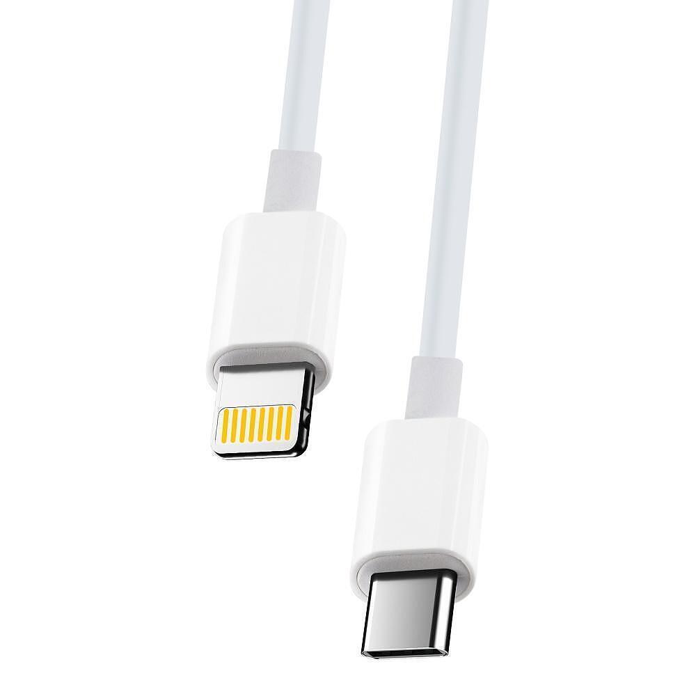 Кабел USB-C - Lightning Maxlife,1м, 20W, бял | JAR Computers Кабел USB-C - Lightning Maxlife,1м, 20W, бял