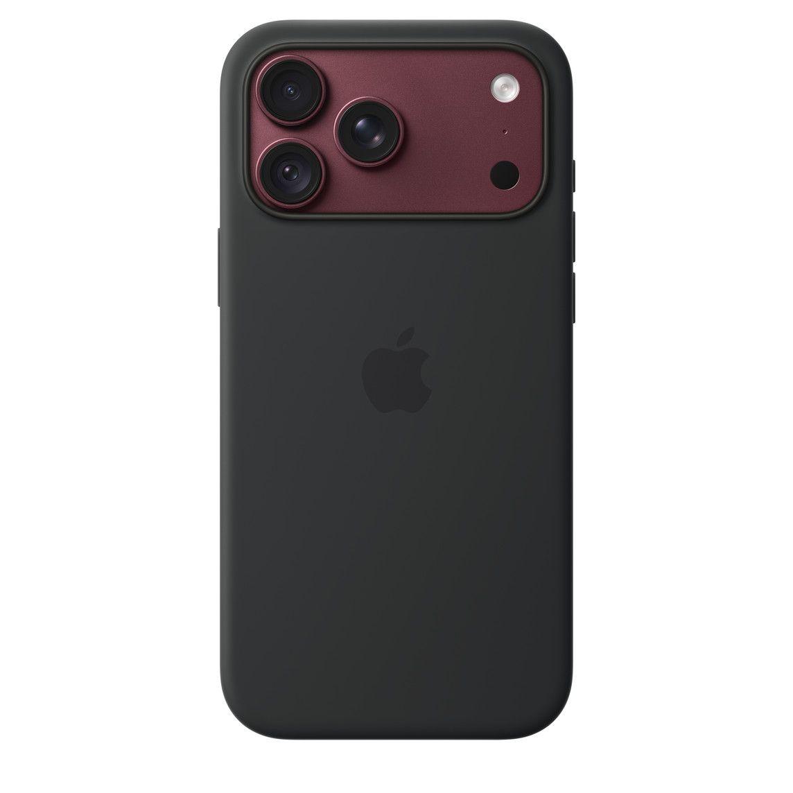 Калъф Apple iPhone 18 Pro Max Silicone MagSafe–Black MK954