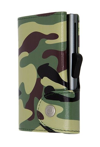 Картодържател C-SECURE с портфейл, Camouflage Green | JAR Computers Картодържател C-SECURE с портфейл, Camouflage Green