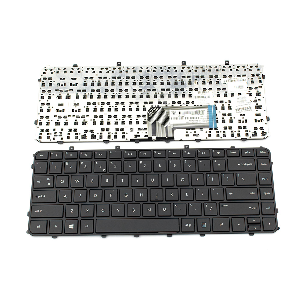 Клавиатура за лаптоп HP Envy4-1000 Envy6-1000 Черна с Черна Рамка | JAR Computers Клавиатура за лаптоп HP Envy4-1000 Envy6-1000 Черна с Черна Рамка