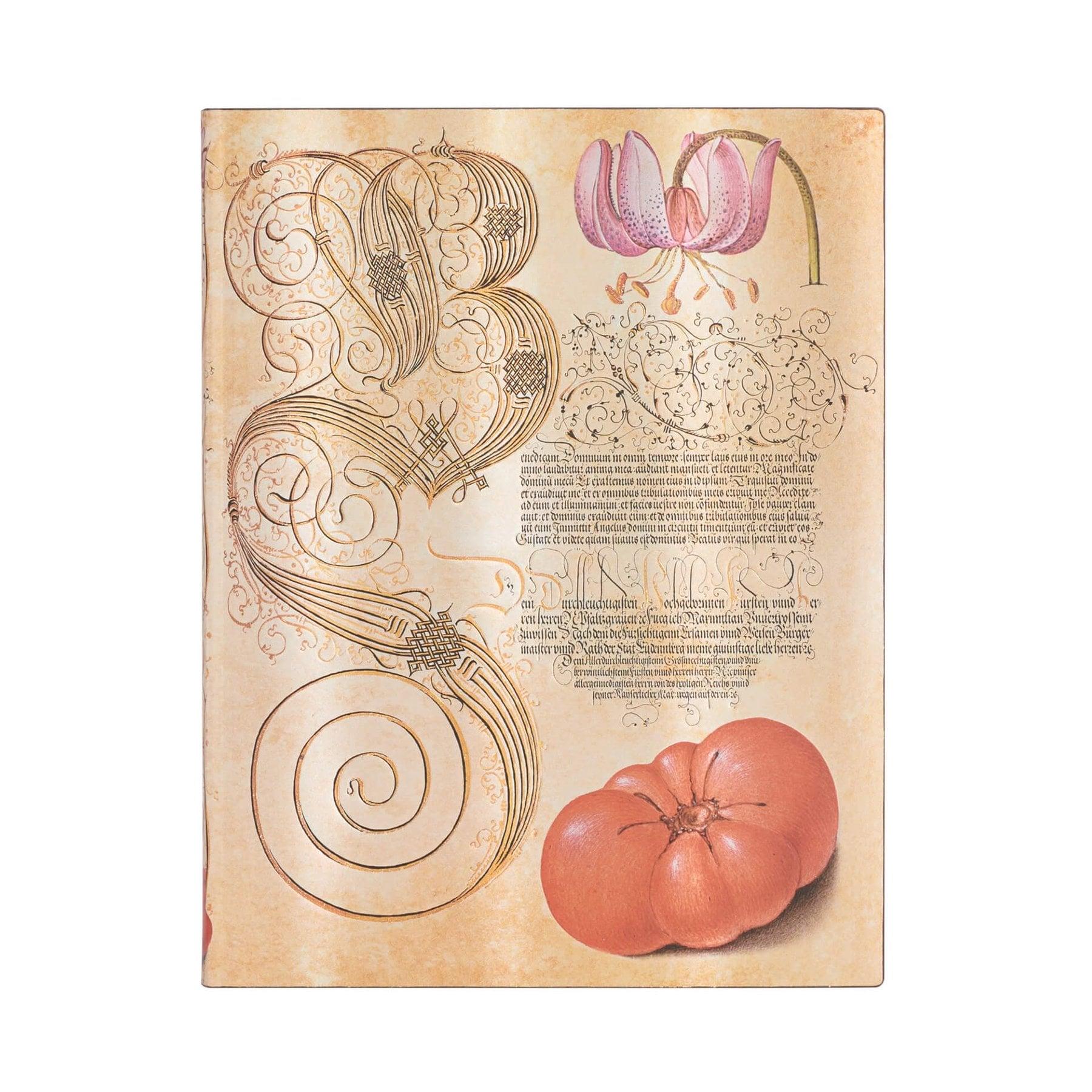 Paperblanks Тефтер Lily&Tomato, Ultra, мека корица, 88 листа