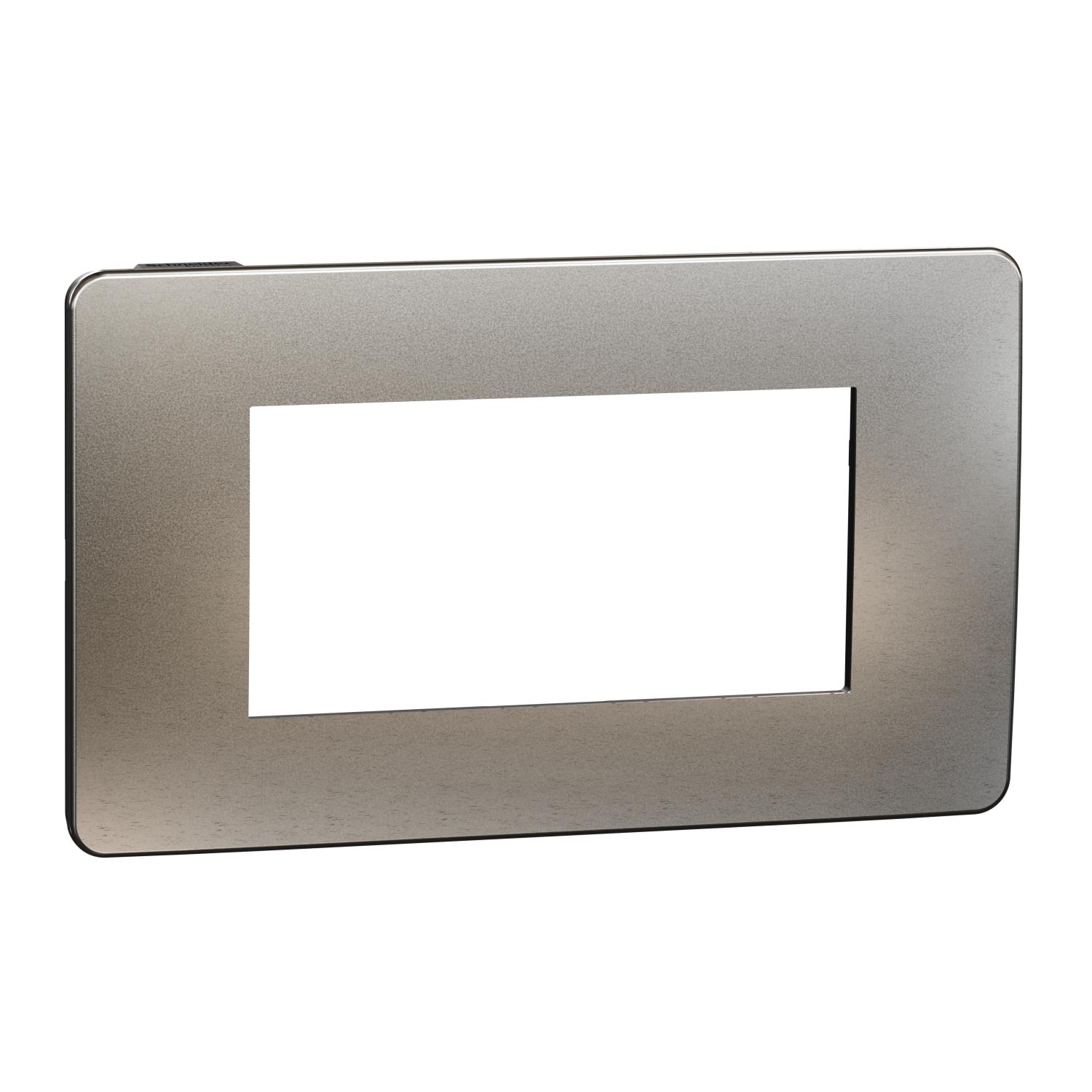 Рамка 4M Unica Studio Metal, светъл алуминий/антрацит | JAR Computers Рамка 4M Unica Studio Metal, светъл алуминий/антрацит