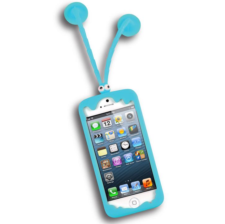 Силиконов кейс с антени за iPhone 5, iPhone 5S, iPhone SE - SBS Cover Boing Suction Cups (светлосин) | JAR Computers Силиконов кейс с антени за iPhone 5, iPhone 5S, iPhone SE - SBS Cover Boing Suction Cups (светлосин)