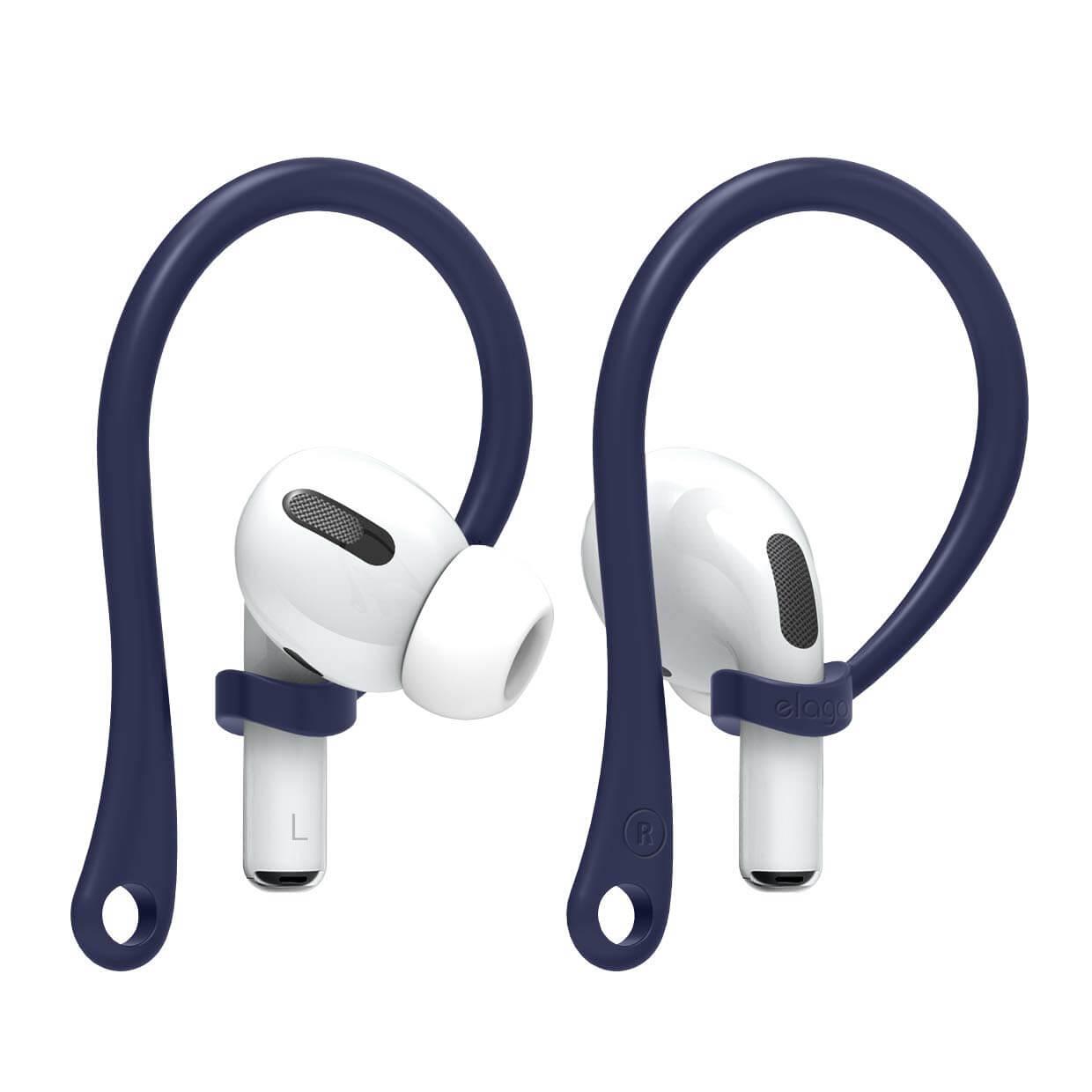 Силиконови кукички за Apple AirPods Pro - Elago AirPods Pro EarHooks (тъмносин) | JAR Computers Силиконови кукички за Apple AirPods Pro - Elago AirPods Pro EarHooks (тъмносин)