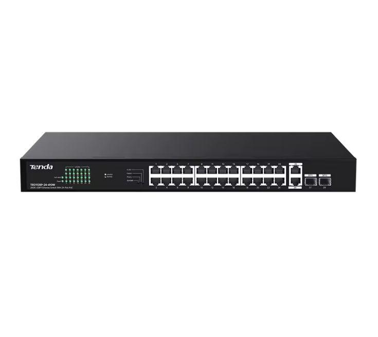 Суич 26GE+2SFP Ethernet Unmanaged, TEG1128P-24-410W