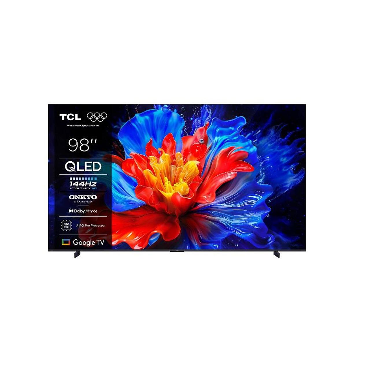 Телевизор TCL 98P8K , 248 см, 3840x2160 UHD-4K , 98 inch, Android , QLED                                                                                                                       