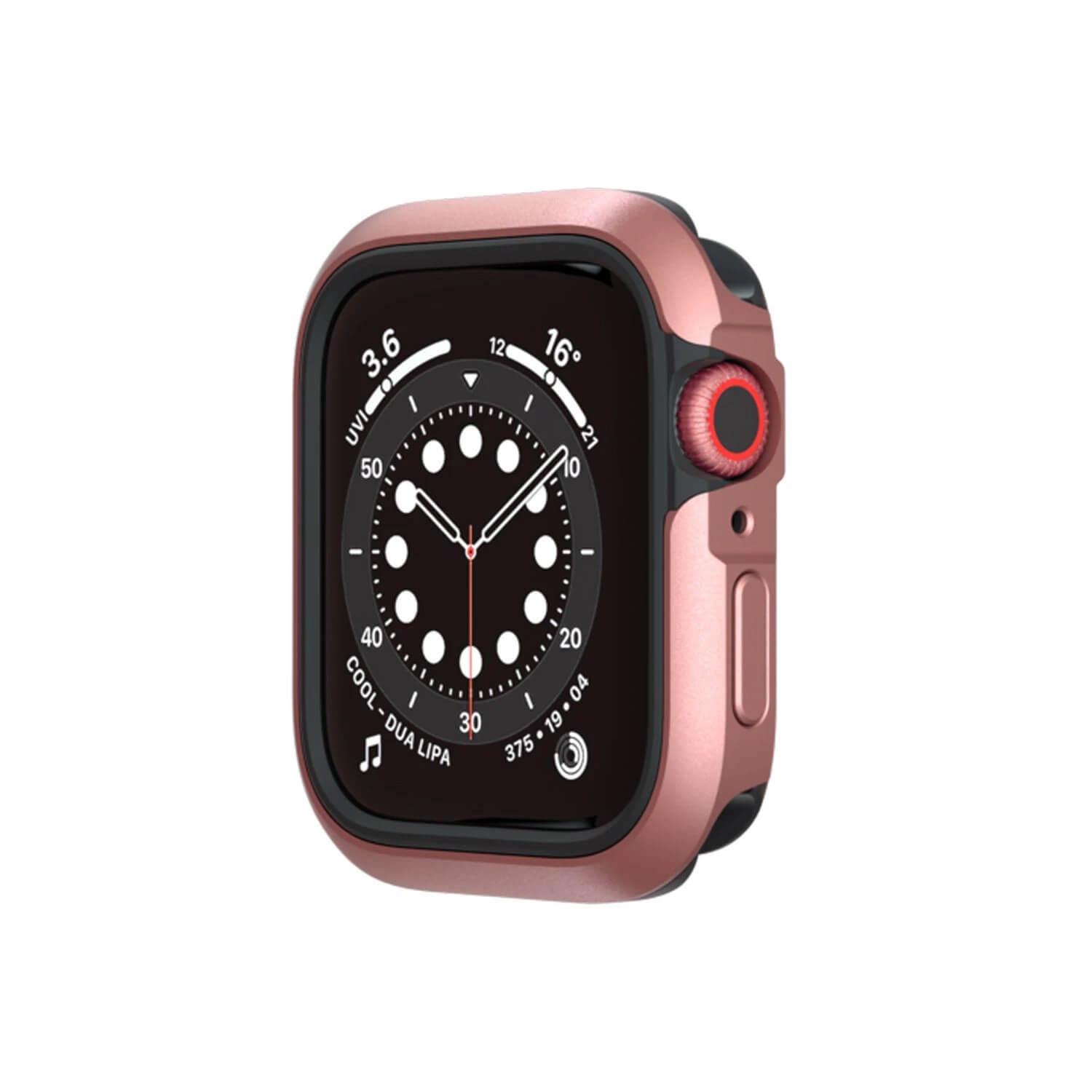 Удароустойчив хибриден кейс за Apple Watch 44мм - SwitchEasy Odyssey Case (розов) | JAR Computers Удароустойчив хибриден кейс за Apple Watch 44мм - SwitchEasy Odyssey Case (розов)
