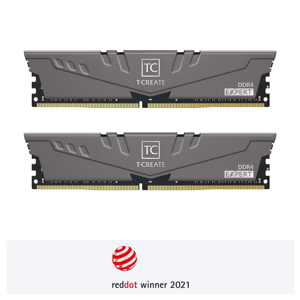 2X8G DDR4 3200 TEAM EXPERT GRY | JAR Computers 2X8G DDR4 3200 TEAM EXPERT GRY