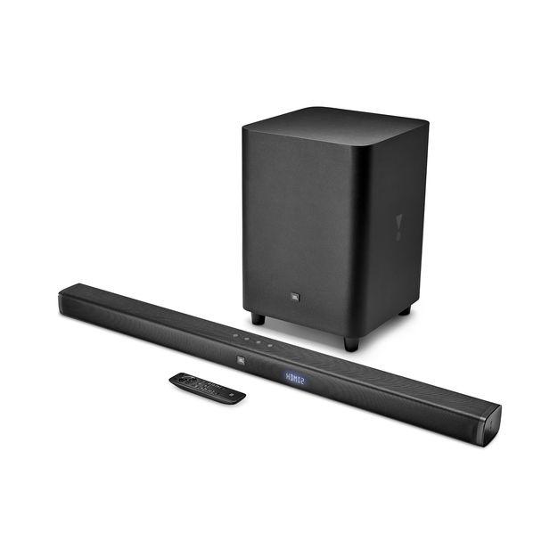 4K Ultra HD саундбар с безжичен субуфер - JBL Bar 3.1 Channel 4K Ultra HD Soundbar with Wireless Subwoofer (черен) | JAR Computers 4K Ultra HD саундбар с безжичен субуфер - JBL Bar 3.1 Channel 4K Ultra HD Soundbar with Wireless Subwoofer (черен)
