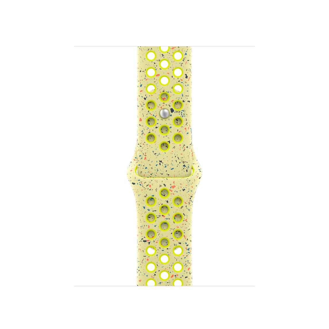 Apple Watch 42mm Band: Volt Splash Nike Sport Band - S/M | JAR Computers Apple Watch 42mm Band: Volt Splash Nike Sport Band - S/M