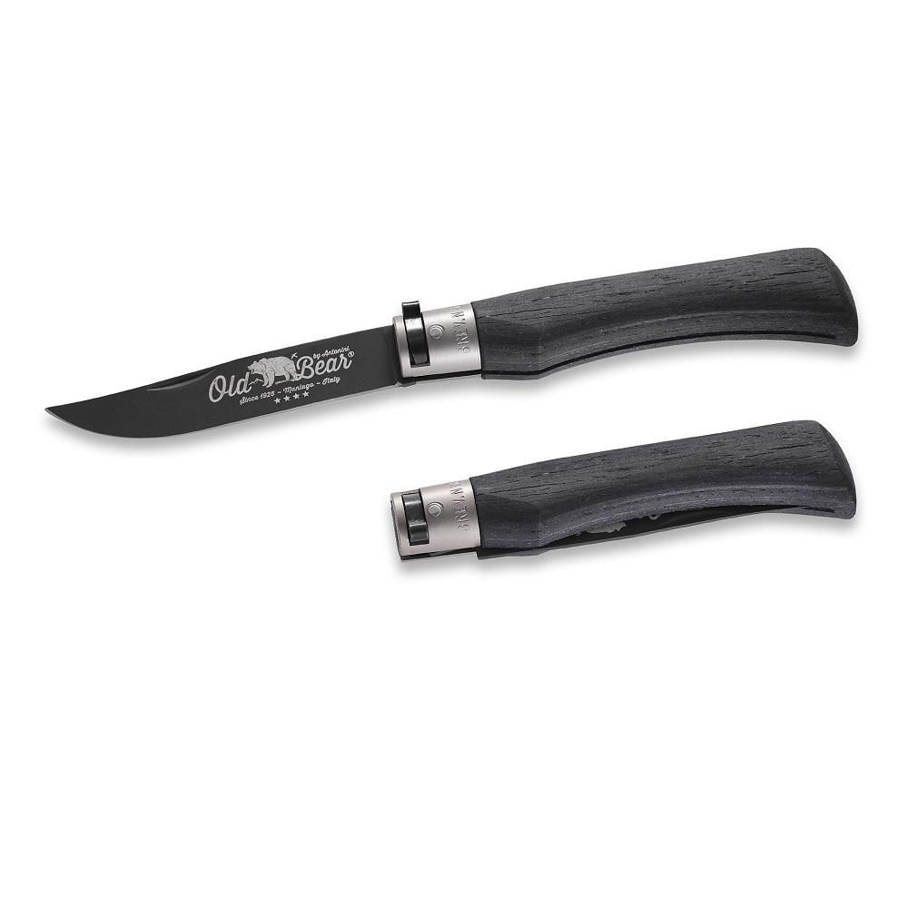 Джобен нож Old Bear Total Black XL, никелиран болстер | JAR Computers Джобен нож Old Bear Total Black XL, никелиран болстер
