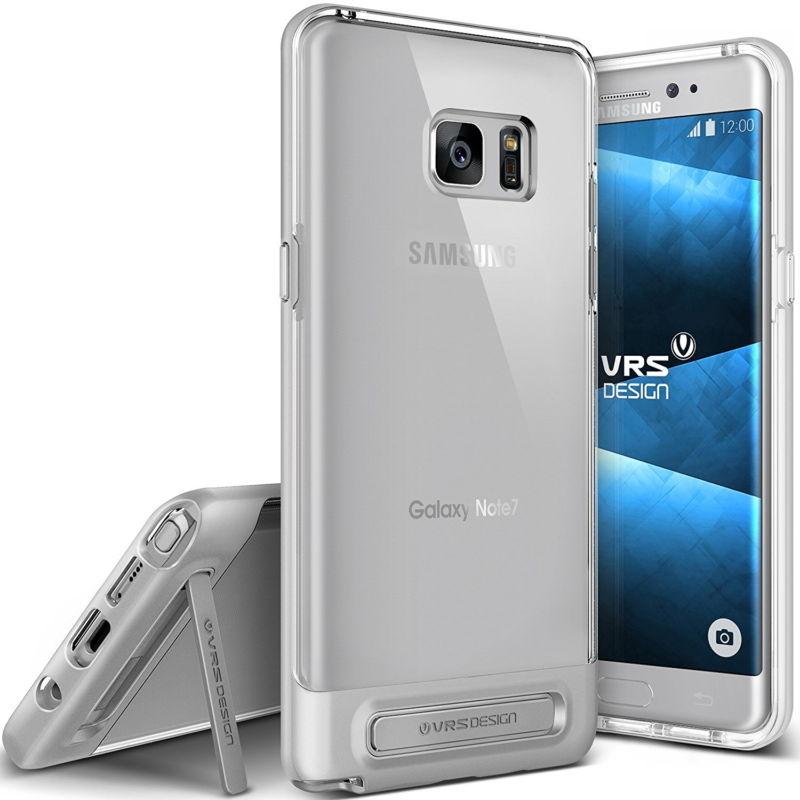 Хибриден удароустойчив кейс за Samsung Galaxy Note 7 - Verus Crystal Bumper Case (сребрист-прозрачен) | JAR Computers Хибриден удароустойчив кейс за Samsung Galaxy Note 7 - Verus Crystal Bumper Case (сребрист-прозрачен)