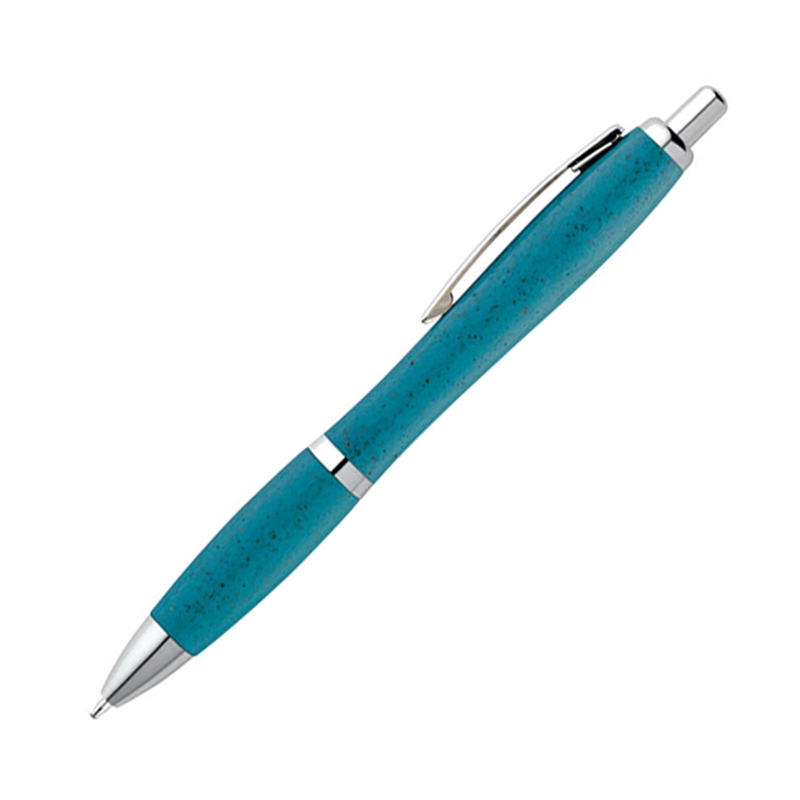 Химикалка Terry, от пшенични влакна, светлосиня, 50 броя