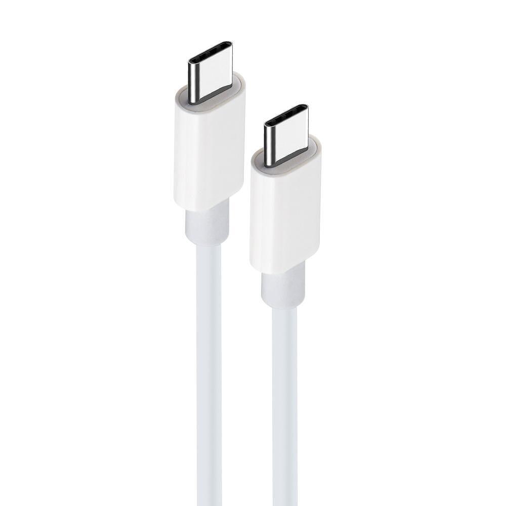 Maxlife MXUC-05 кабел USB-C - USB-C 1,0 m 60W, бял | JAR Computers Maxlife MXUC-05 кабел USB-C - USB-C 1,0 m 60W, бял