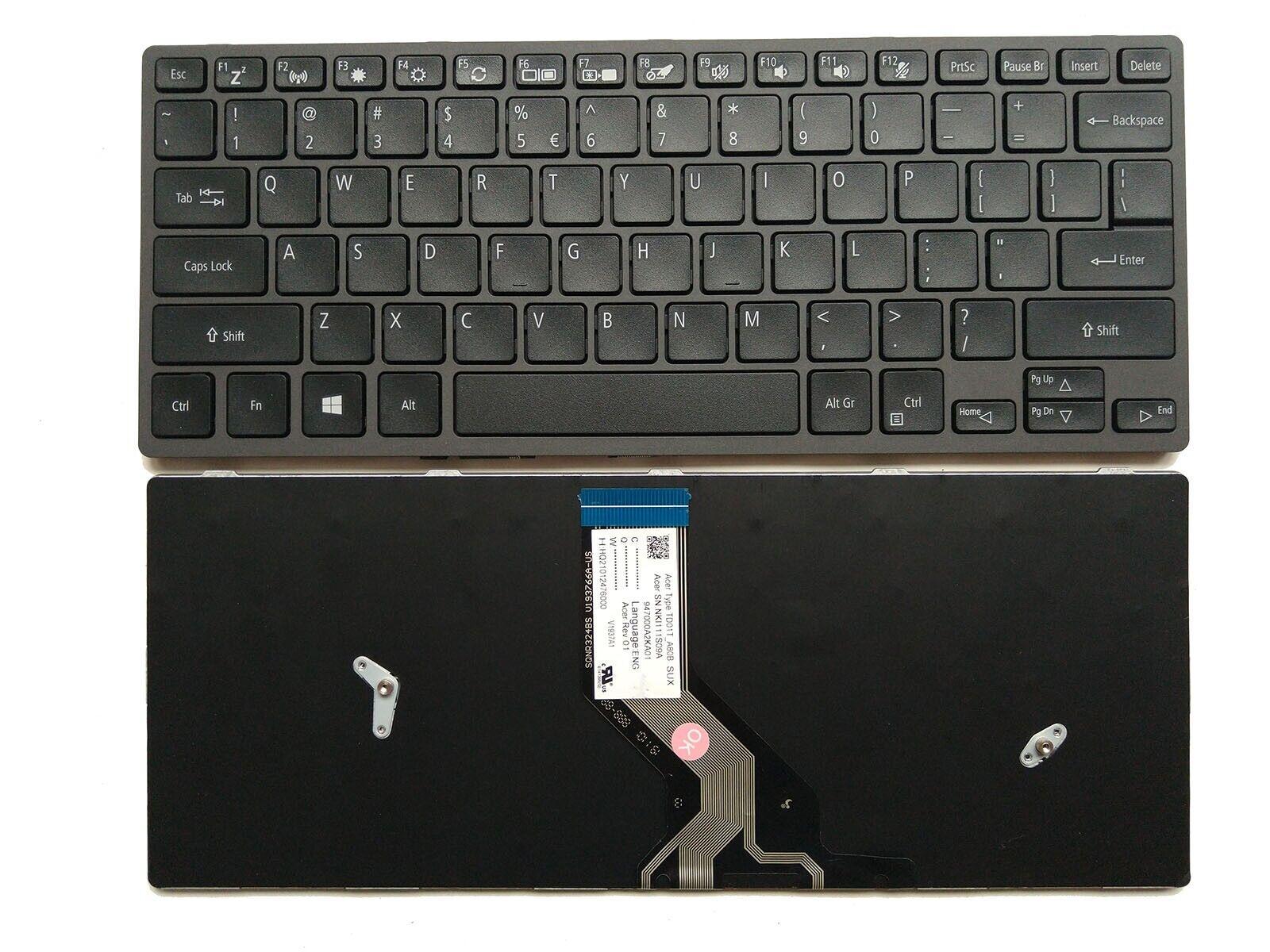 Клавиатура за Acer TravelMate B311-31 B311R-31 B311RN-31 - Черна с Кириица | JAR Computers Клавиатура за Acer TravelMate B311-31 B311R-31 B311RN-31 - Черна с Кириица