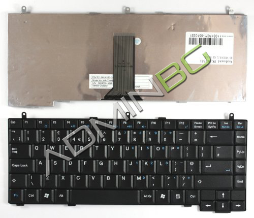 Клавиатура за лаптоп MSI VR330X LG K1 IT UK Black | JAR Computers Клавиатура за лаптоп MSI VR330X LG K1 IT UK Black